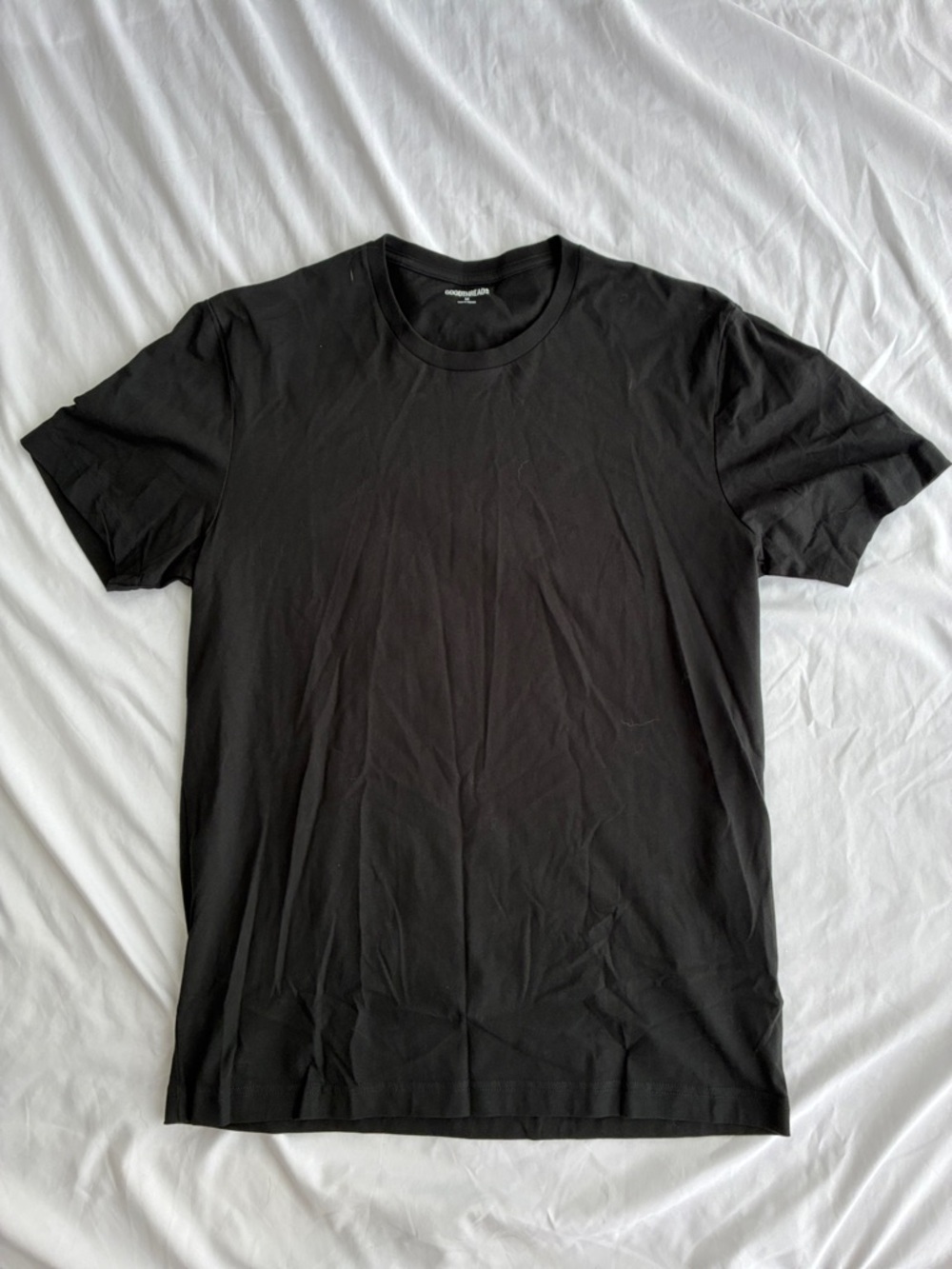 Goodthreads Black Crewneck Short Sleeve Tee